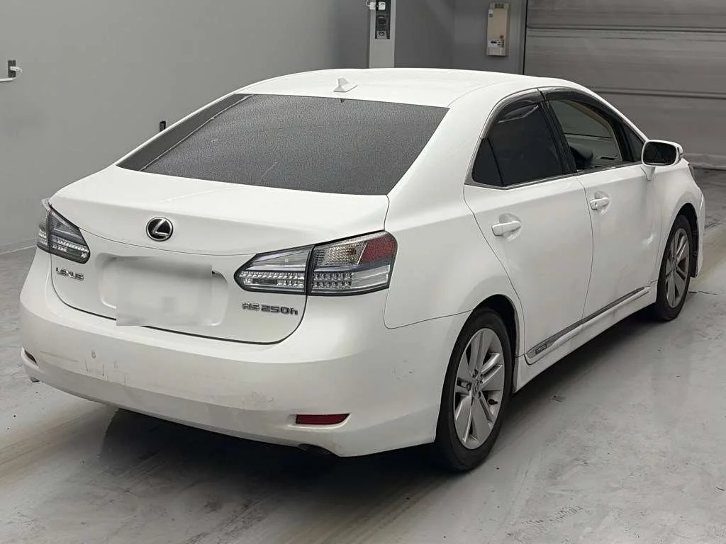 Lexus HS250h  с аукциона в Японии