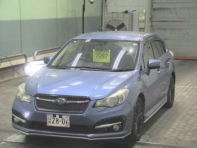 Subaru Impreza  с аукциона в Японии
