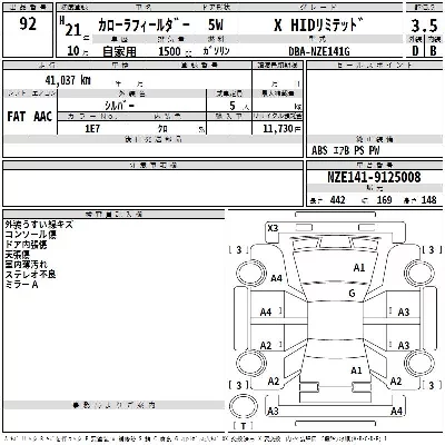 Toyota Corolla Fielder