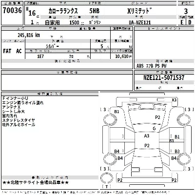 Toyota Corolla Runx