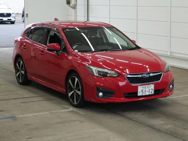 Subaru Impreza  с аукциона в Японии