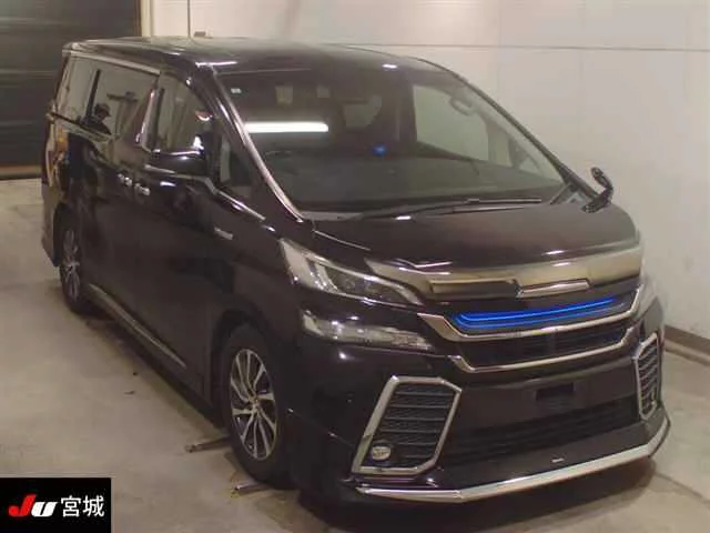 Toyota Vellfire  с аукциона в Японии