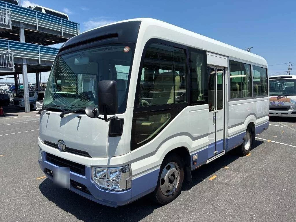 Toyota Coaster  с аукциона в Японии