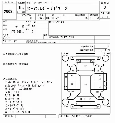 Toyota Corolla Fielder