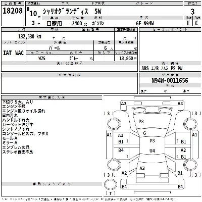 Mitsubishi CHARIOT GRANDIS