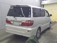 Цена авто Toyota ALPHARD G с аукционов Японии, номер кузова ANH10W, пробег 42 000, оценка 8