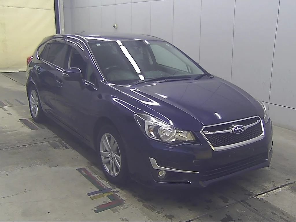 Subaru Impreza  с аукциона в Японии