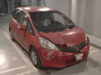 Цена авто Honda Fit с аукционов Японии, номер кузова GE6, пробег 72 000, оценка 