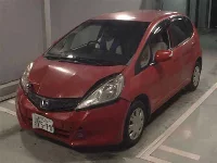 Цена авто Honda Fit с аукционов Японии, номер кузова GE6, пробег 72 000, оценка 
