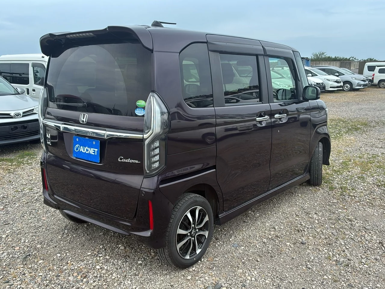 Honda N BOX CUSTOM  с аукциона в Японии