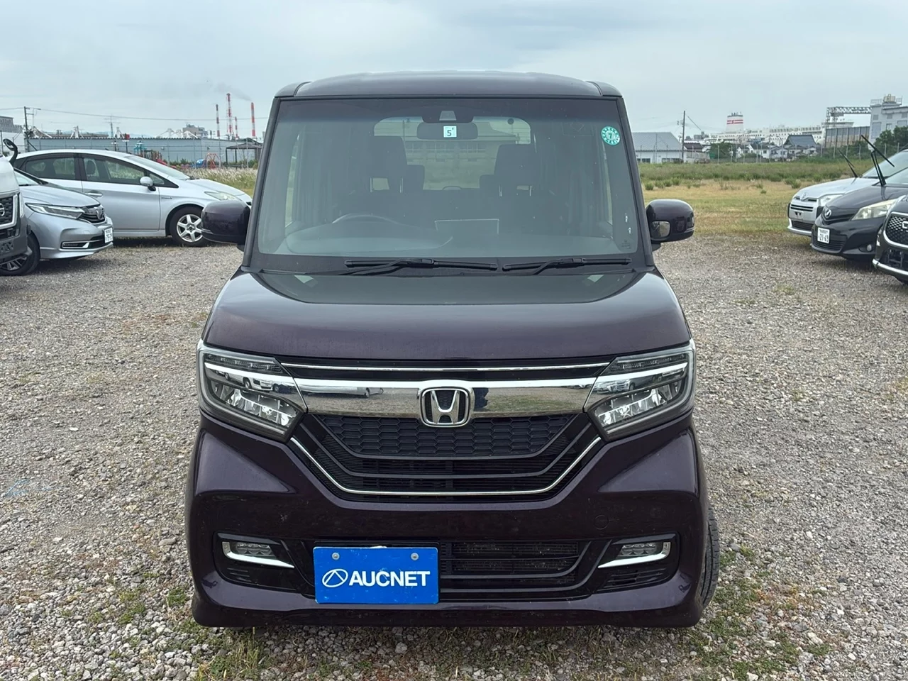 Honda N BOX CUSTOM  с аукциона в Японии
