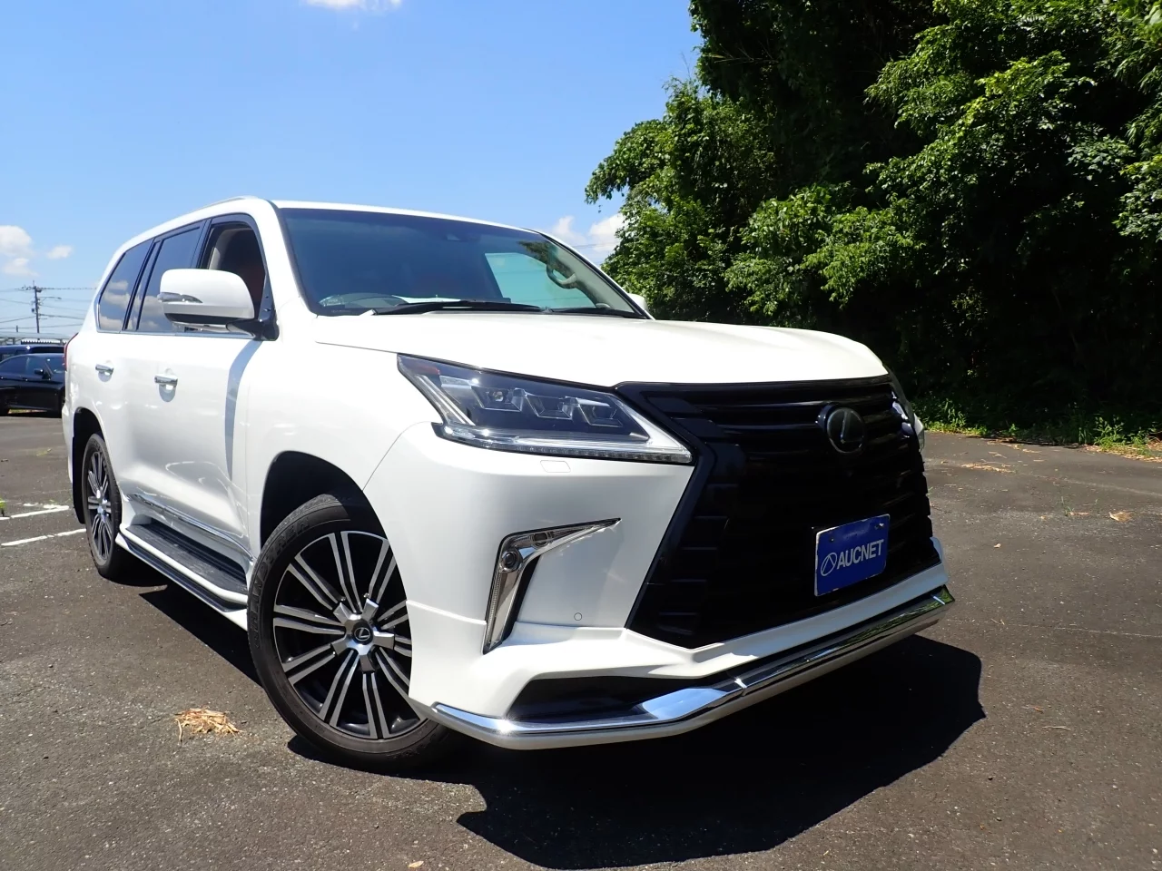 Lexus LX570  с аукциона в Японии