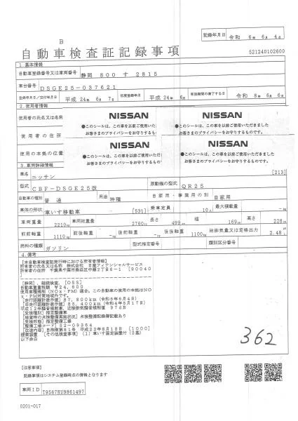Nissan Caravan  с аукциона в Японии
