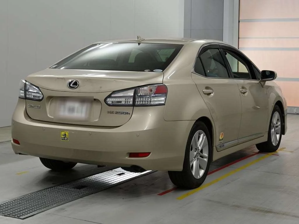 Lexus HS250h  с аукциона в Японии