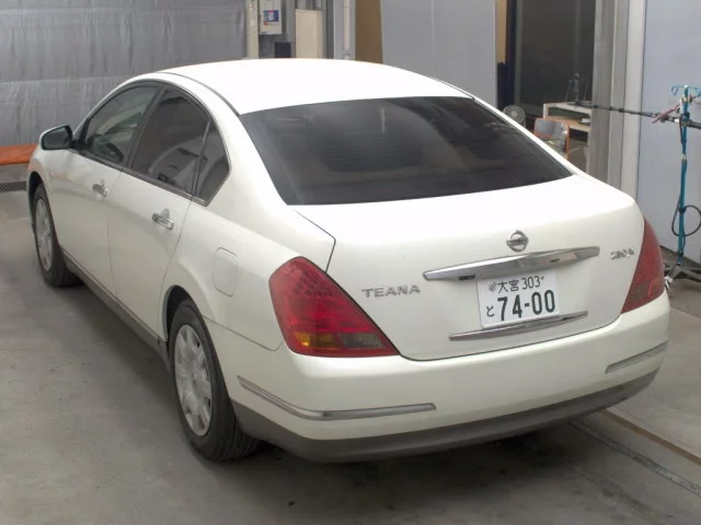 Nissan Teana  с аукциона в Японии