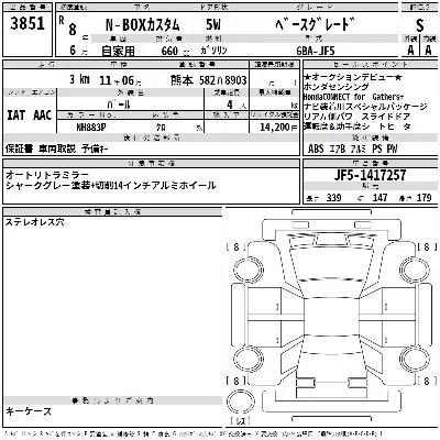 Honda N BOX CUSTOM