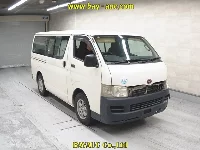 Цена авто Toyota HiAce Van с аукционов Японии, номер кузова KDH201V, пробег 266 000, оценка 