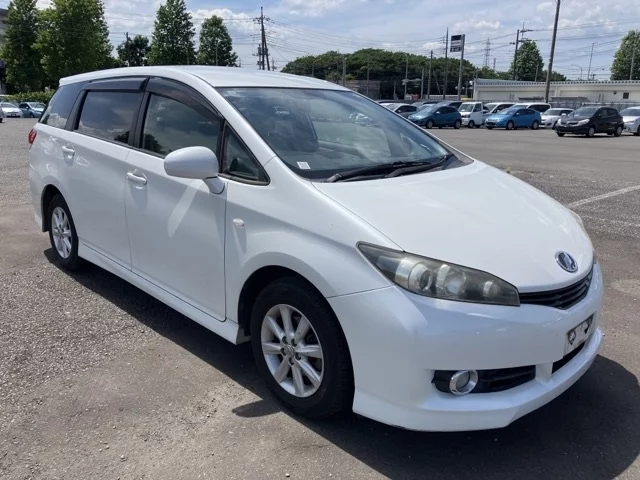 Toyota Wish  с аукциона в Японии