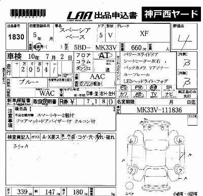 Suzuki SPACIA BASE