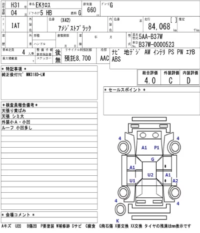 Mitsubishi EK X