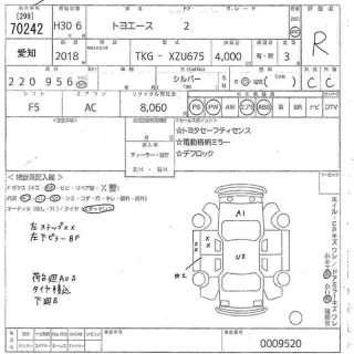 Toyota ToyoAce  с аукциона в Японии
