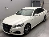 Цена авто Toyota CROWN HYBRID с аукционов Японии, номер кузова AZSH20, пробег 124 000, оценка 8