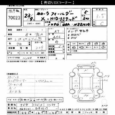 Toyota Corolla Fielder