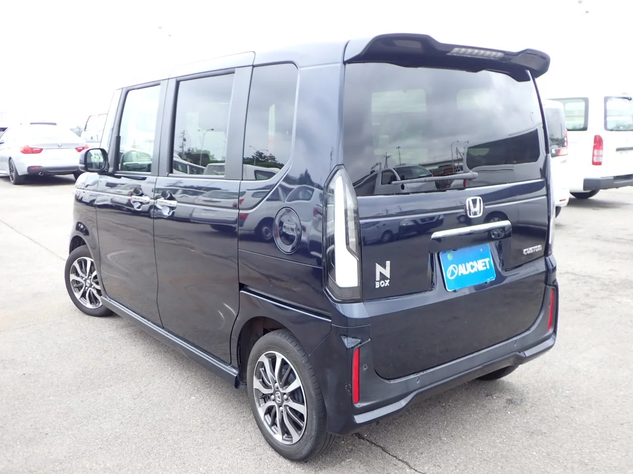 Honda N BOX CUSTOM  с аукциона в Японии