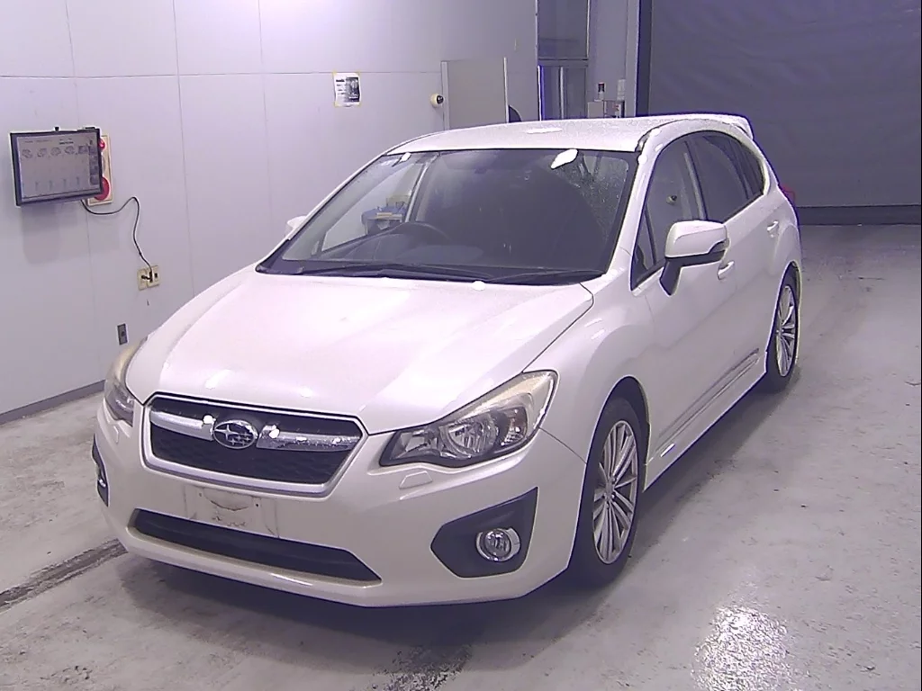 Subaru Impreza  с аукциона в Японии