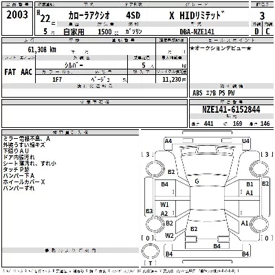 Toyota Corolla Axio