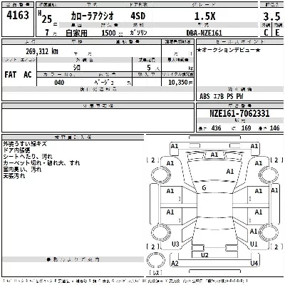 Toyota Corolla Axio