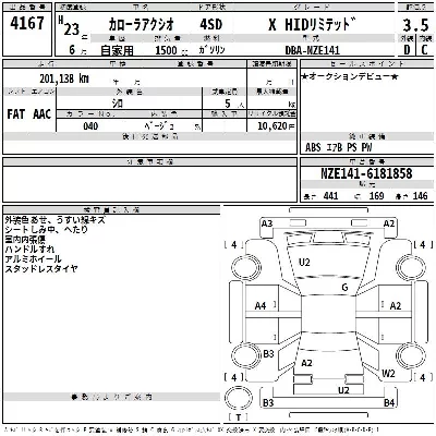 Toyota Corolla Axio