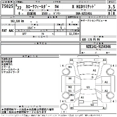 Toyota Corolla Fielder