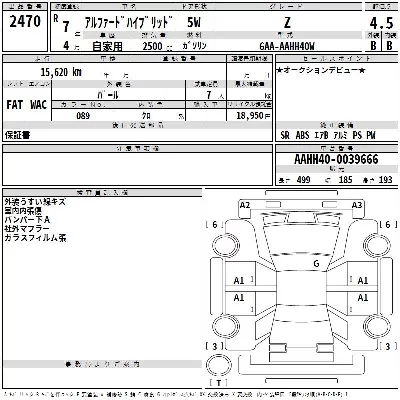 Toyota ALPHARD HYBRID