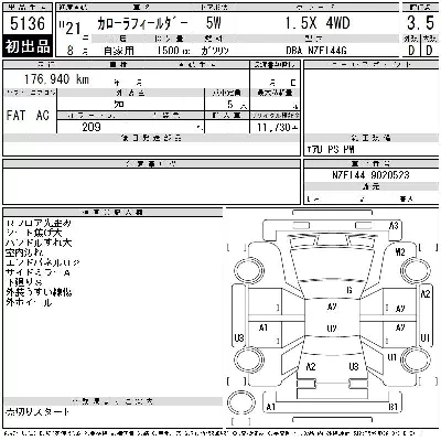 Toyota Corolla Fielder