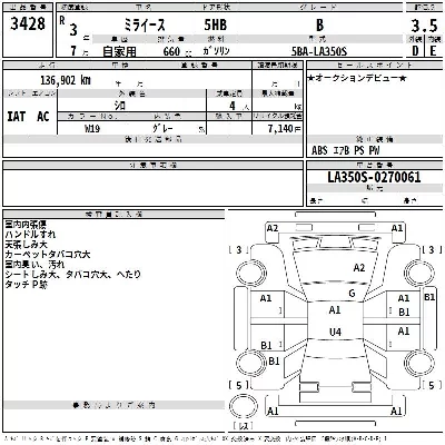 Daihatsu MIRA E S