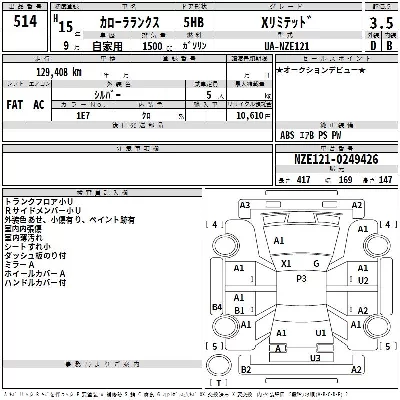 Toyota Corolla Runx