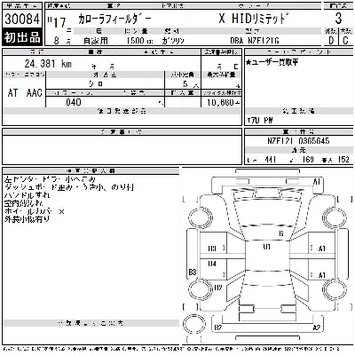 Toyota Corolla Fielder