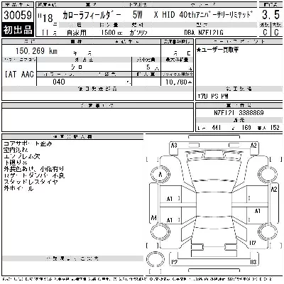 Toyota Corolla Fielder