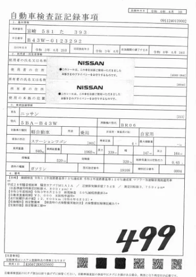 NISSAN DAYZ