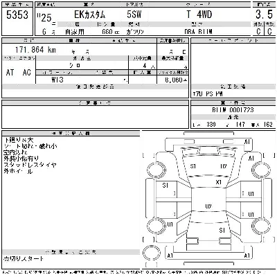 Mitsubishi EK CUSTOM