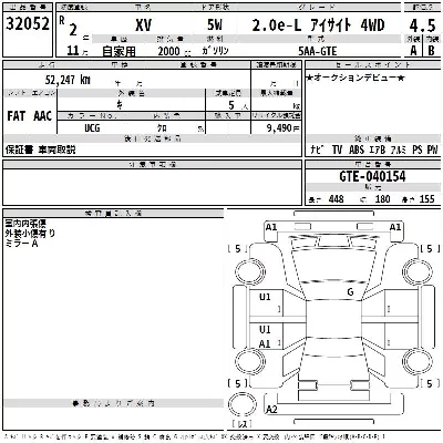 Subaru SUBARU XV