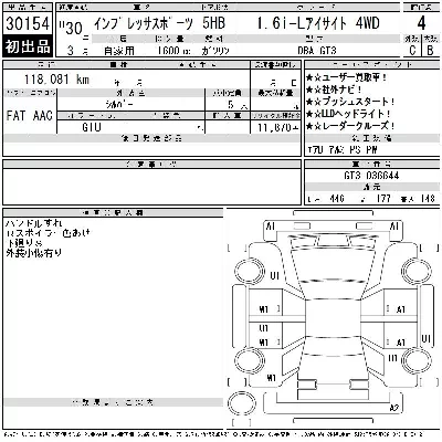 Subaru IMPREZA