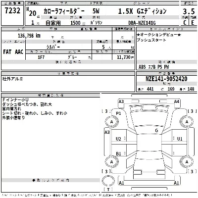 Toyota Corolla Fielder