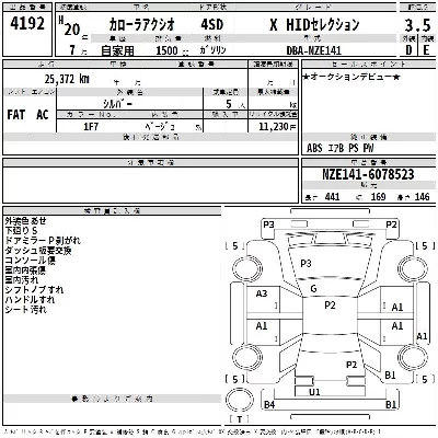 Toyota Corolla Axio