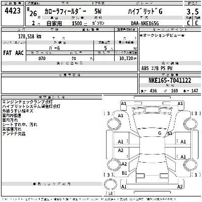 Toyota Corolla Fielder