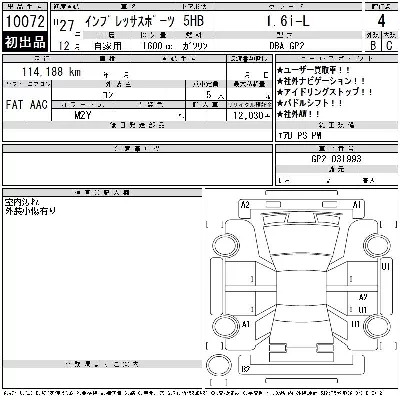 Subaru IMPREZA