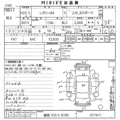 Subaru LEGACY B4