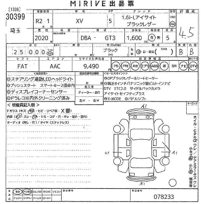 Subaru SUBARU XV