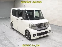 Цена авто Honda N BOX+CUSTOM с аукционов Японии, номер кузова JF1, пробег 142 000, оценка 8